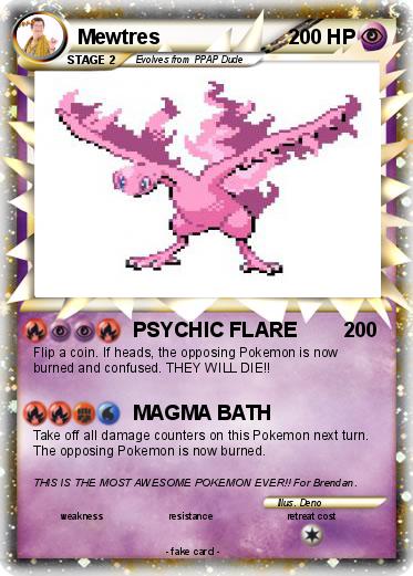 Pokemon Mewtres