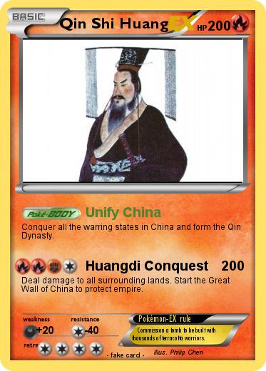 Pokemon Qin Shi Huang