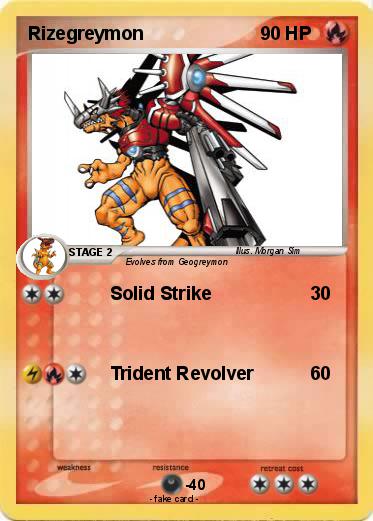 Pokemon Rizegreymon