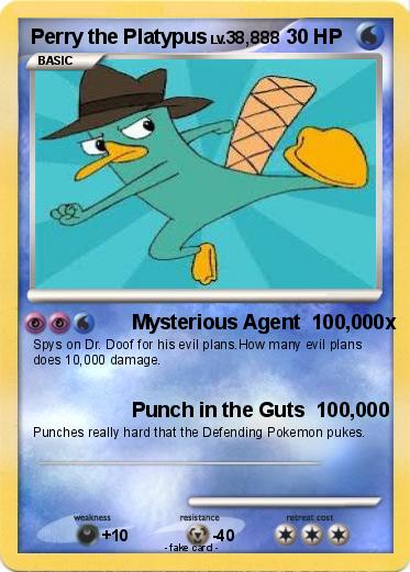Pokemon Perry the Platypus