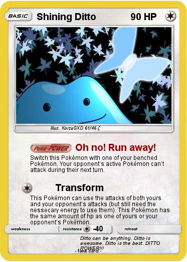 Pokemon Shining Ditto