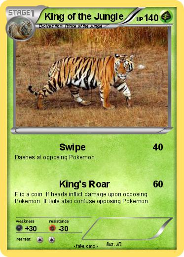 Pokemon King of the Jungle