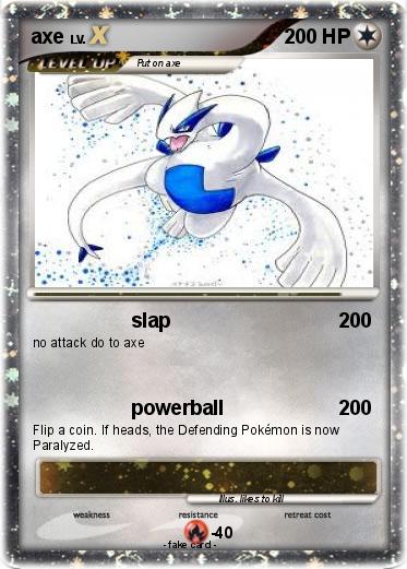 Pokemon axe