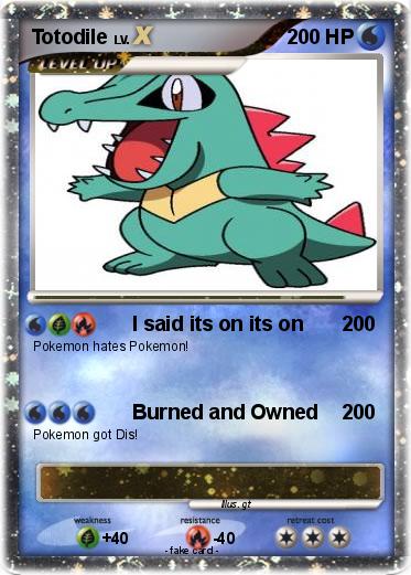 Pokemon Totodile