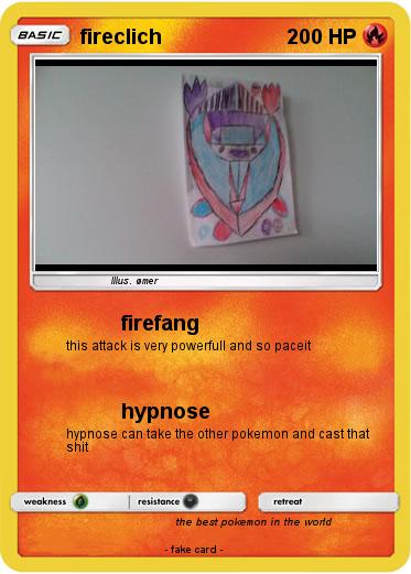 Pokemon fireclich