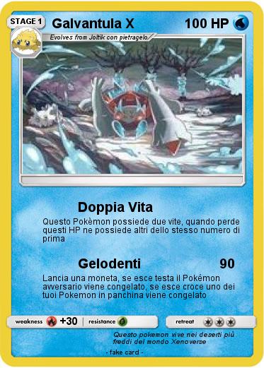 Pokemon Galvantula X