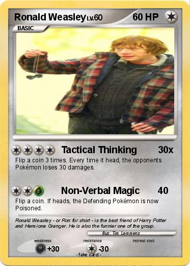 Pokemon Ronald Weasley