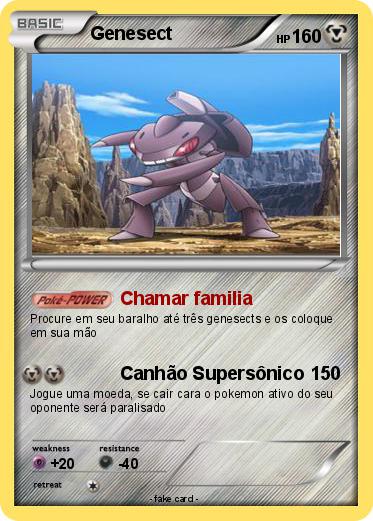 Pokemon Genesect