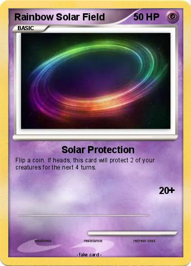 Pokemon Rainbow Solar Field