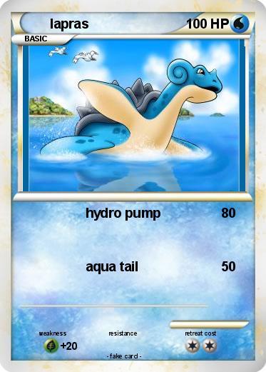Pokemon lapras