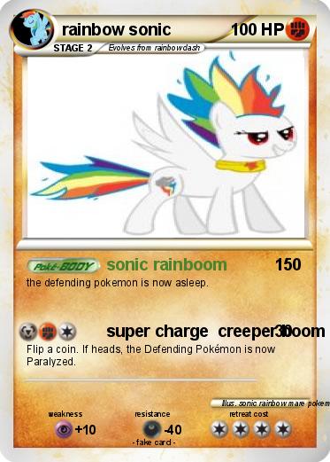 Pokemon rainbow sonic