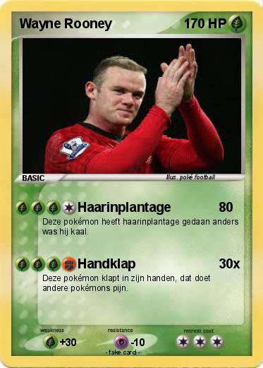 Pokemon Wayne Rooney
