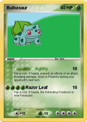 Pokemon Bulbasaur