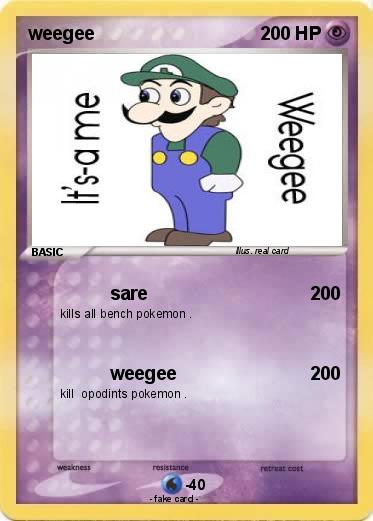 Pokemon weegee