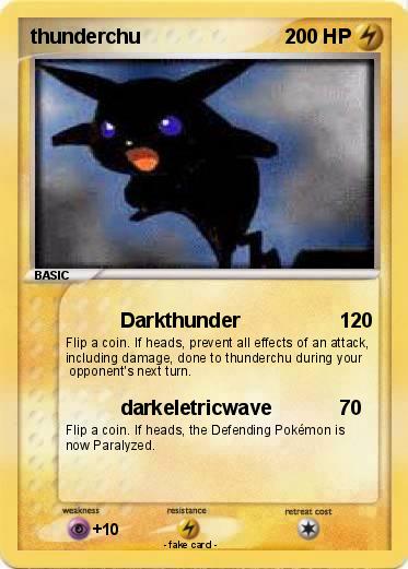 Pokemon thunderchu