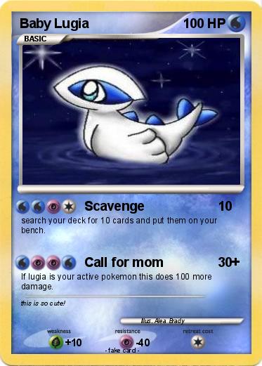 Pokemon Baby Lugia