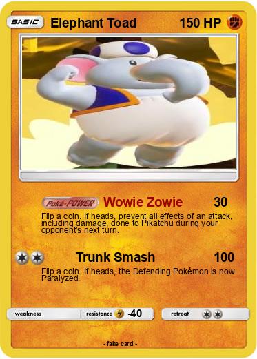 Pokemon Elephant Toad