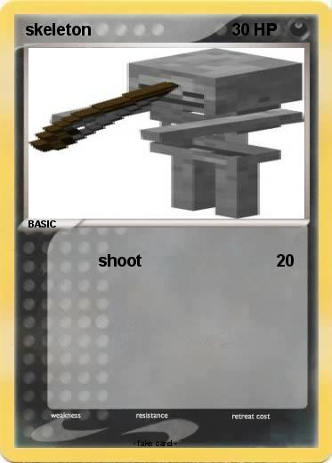 Pokemon skeleton