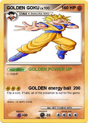 Pokemon GOLDEN GOKU