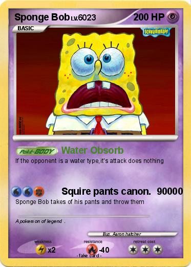 Pokemon Sponge Bob