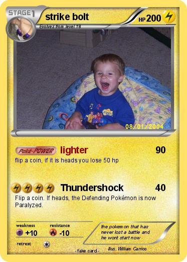 Pokemon strike bolt