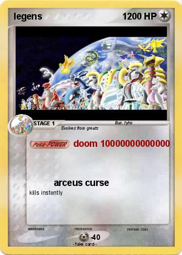 Pokemon legens                                1