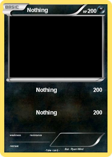 Pokemon Nothing
