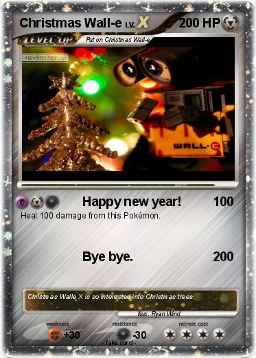 Pokemon Christmas Wall-e