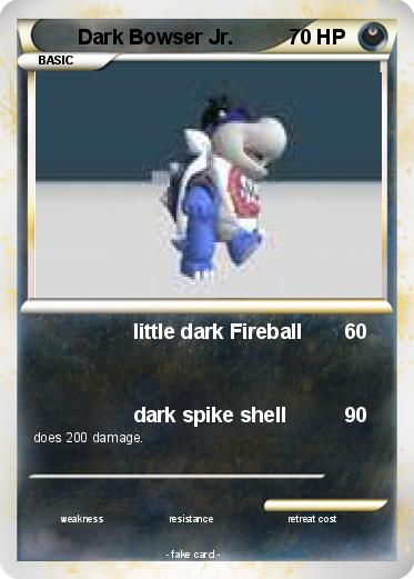 Pokemon Dark Bowser Jr.