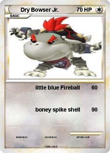 Pokemon Dry Bowser Jr.