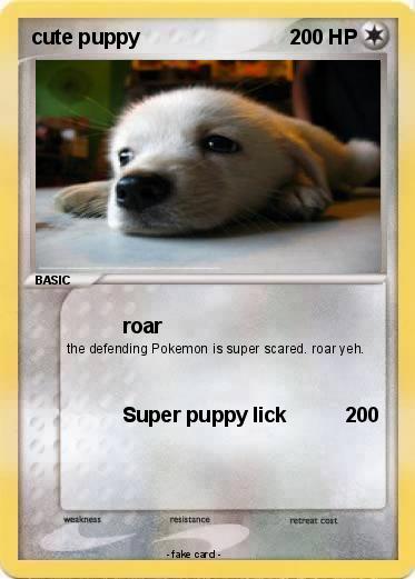 Pokemon cute puppy