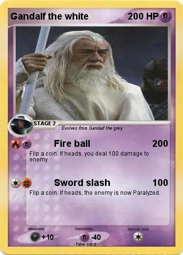 Pokemon Gandalf the white