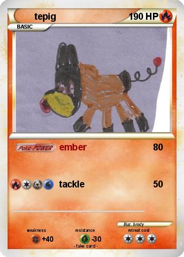 Pokemon tepig