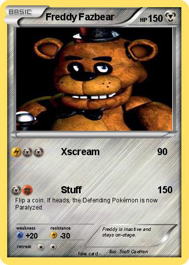 Pokemon Freddy Fazbear