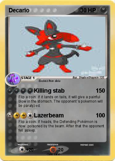 Pokemon Decario