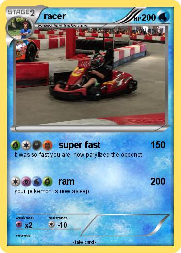 Pokemon racer
