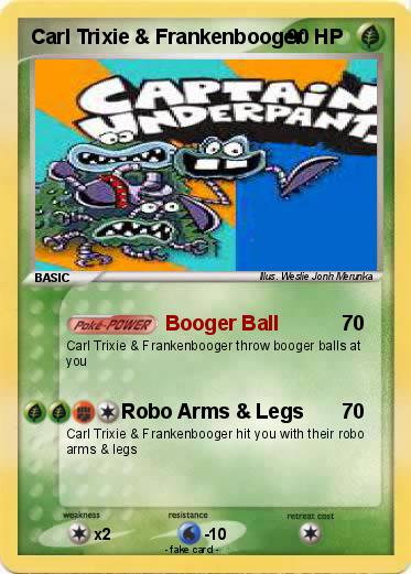 Pokemon Carl Trixie & Frankenbooger