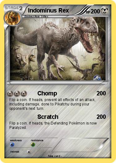 Pokemon Indominus Rex