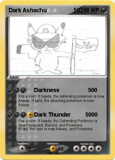 Pokemon Dark Ashachu                 50
