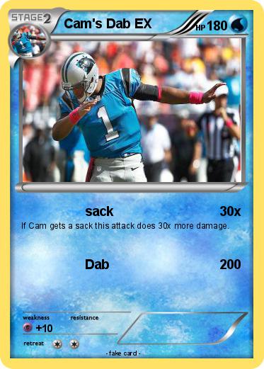 Pokemon Cam's Dab EX