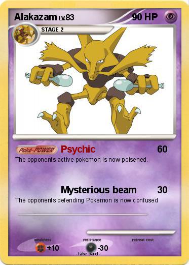 Pokemon Alakazam