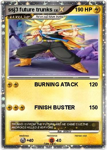 Pokemon ssj3 future trunks