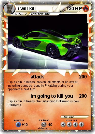 Pokemon i will kill