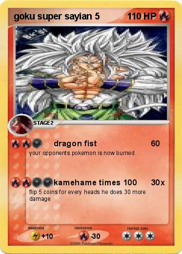 Pokemon goku super sayian 5