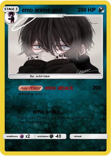 Pokemon emo anime god