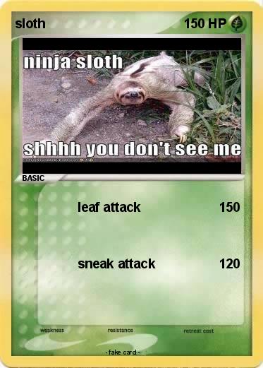 Pokemon sloth
