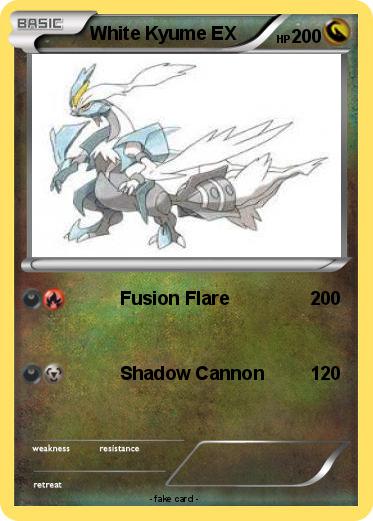 Pokemon White Kyume EX