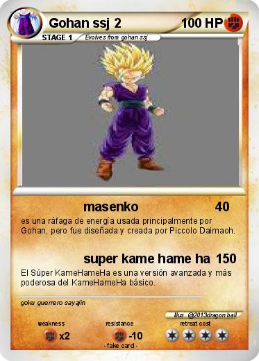 Pokemon Gohan ssj 2