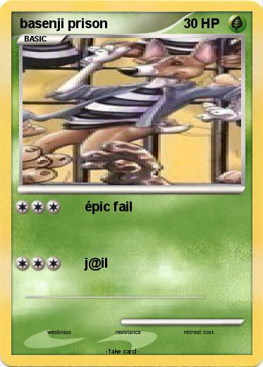 Pokemon basenji prison