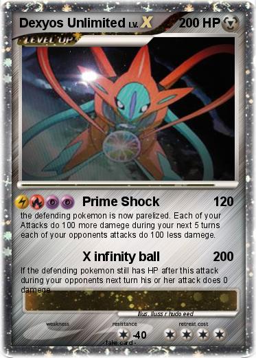 Pokemon Dexyos Unlimited